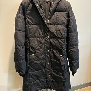 Women's Black J. Crew Mercantile Puffer Jacket